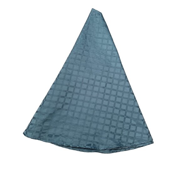 JC Penny Home Collection Blue Polyester Round Table Cloth Taiwana - Picture 5 of 5